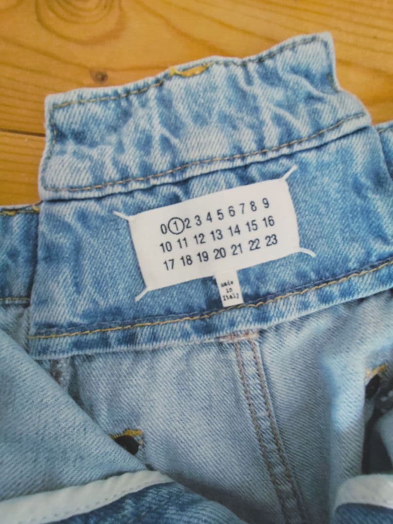 【Maison Margiela/メゾン マルジェラ】ワイドデニム 36