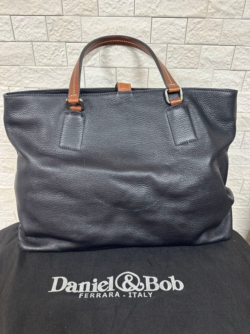 【美品】【別注】Daniel&Bob×TOMORROWLAND レザートート袋付