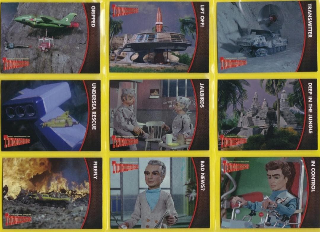 【日本未発売】サンダーバード　トレーディング　カード　シリーズⅡ　全種類　未開封