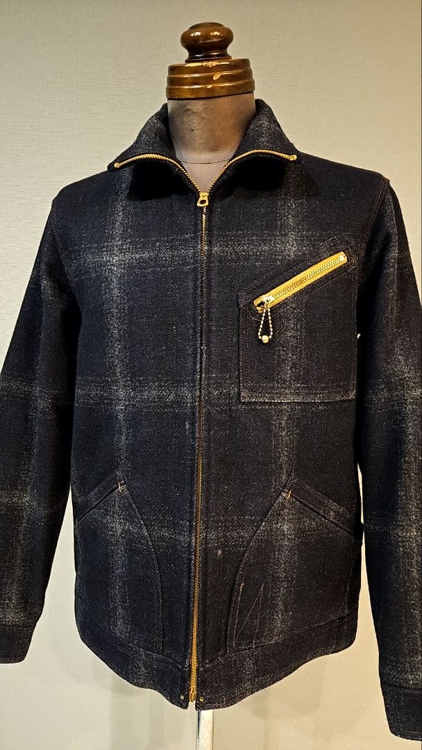 【COLIMBO】LUMBERJACK SHORT COAT（L）ウール＊美品＊