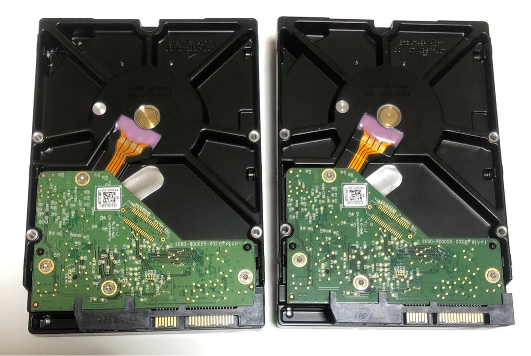WD Blue 4TB ハードディスクドライブ　2個