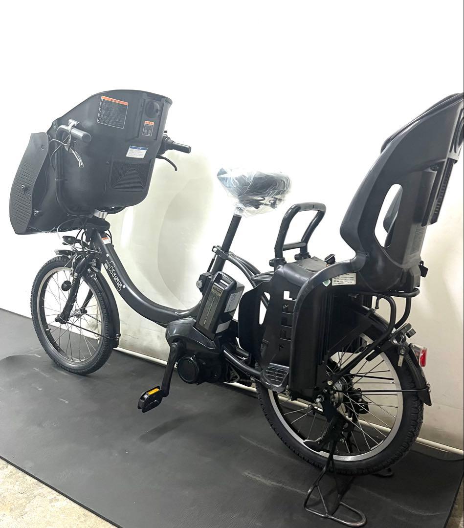 1年保証 新型　ヤマハ　パスキッスミニアン　20インチ　黒色　電動アシスト自転車