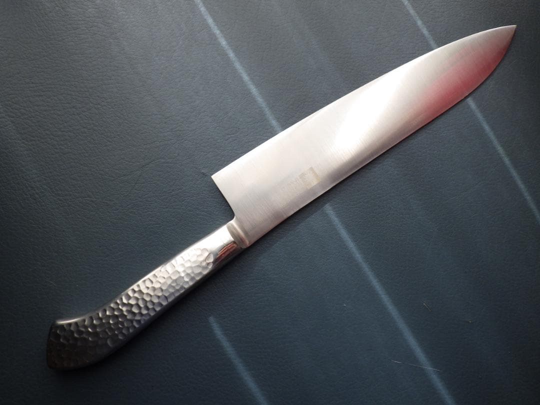 ア*ト様 日本橋/木屋エーデルワイス鋼EV牛刀包丁刃渡230ｍｍフルメタル★