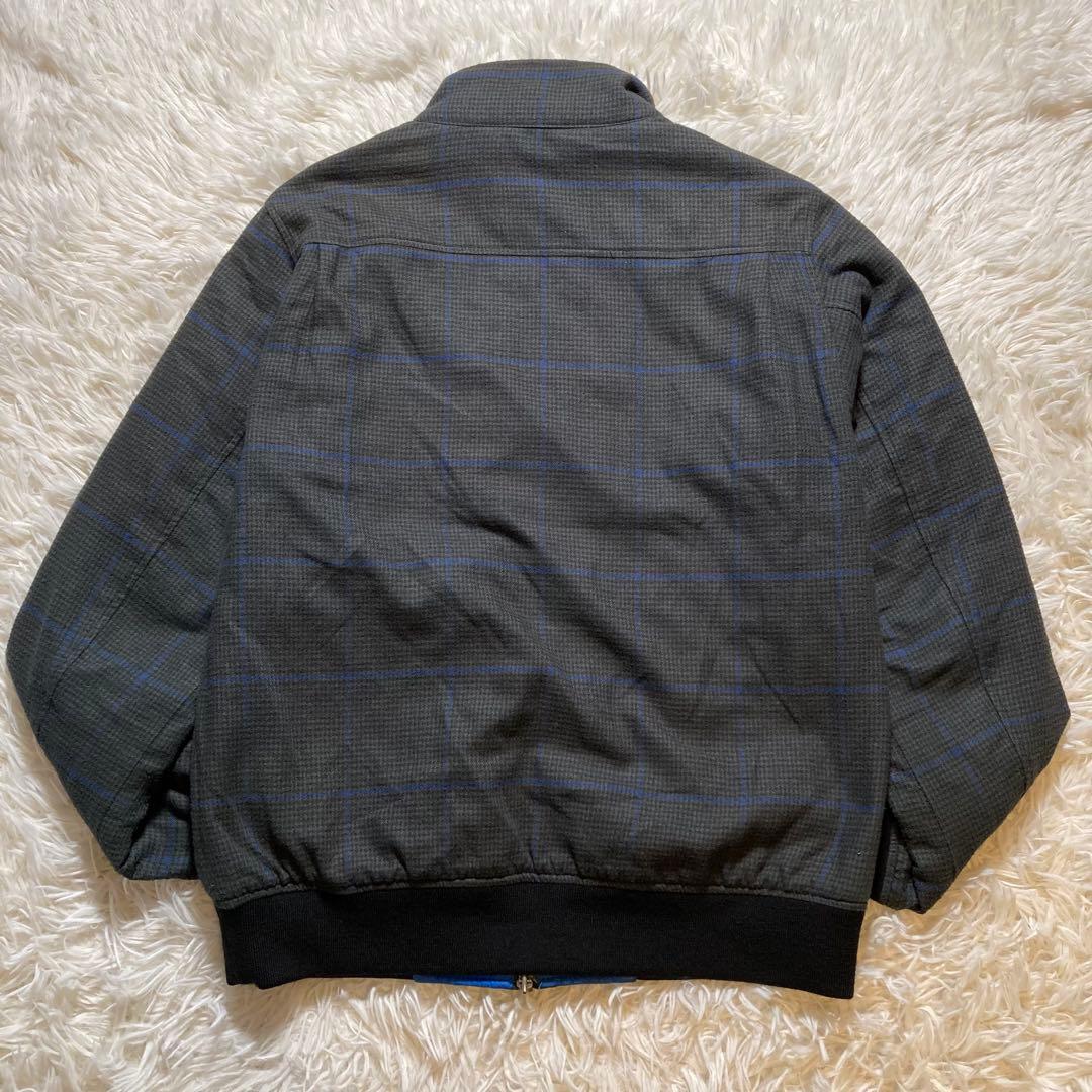 極美品 フレッドペリー リバーシブル ハリントンジャケット　キルティング 千鳥柄