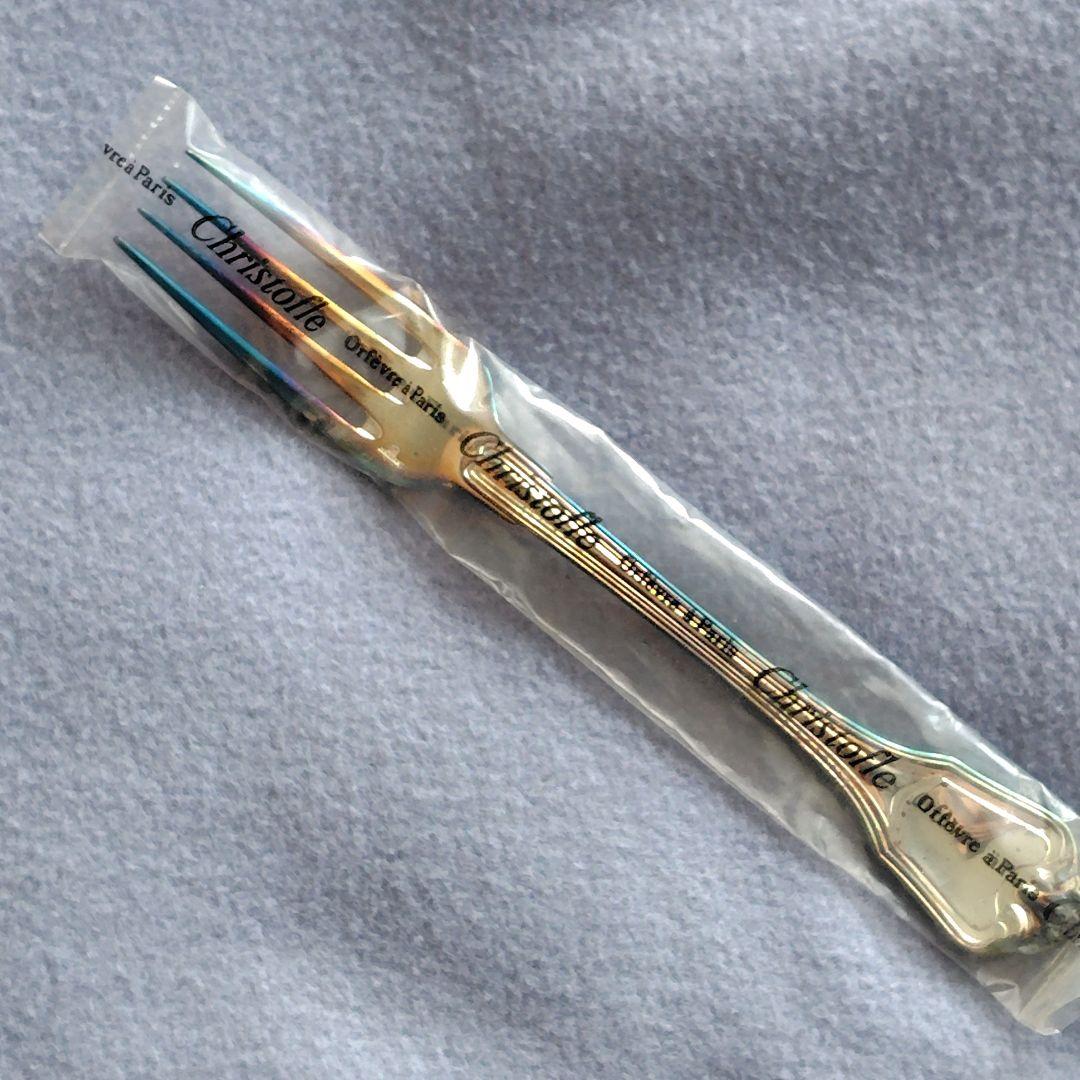 1982年購入 クリストフル カトラリー 　銀メッキ 6種類 6本セット