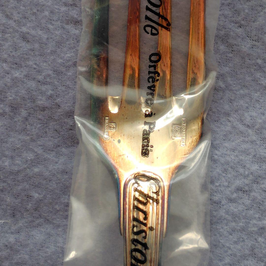 1982年購入 クリストフル カトラリー 　銀メッキ 6種類 6本セット