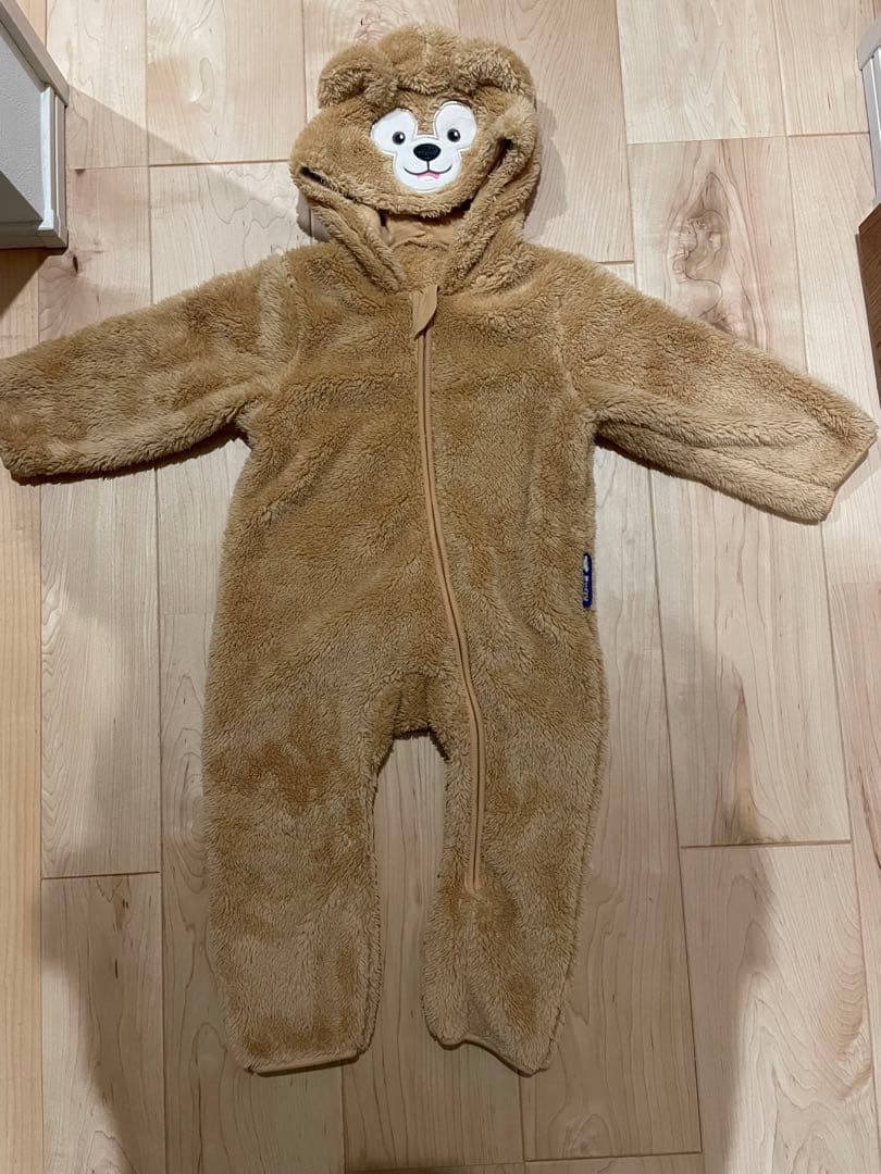 Duffy and Friends フード付きロンパース