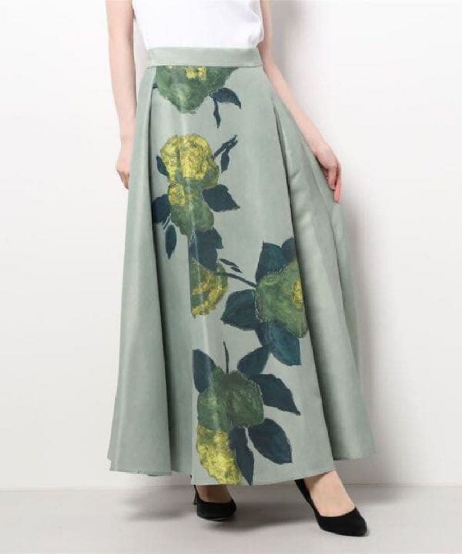 スカート Ameri ELLIE ASYMMETRY PLEATS SKIRT