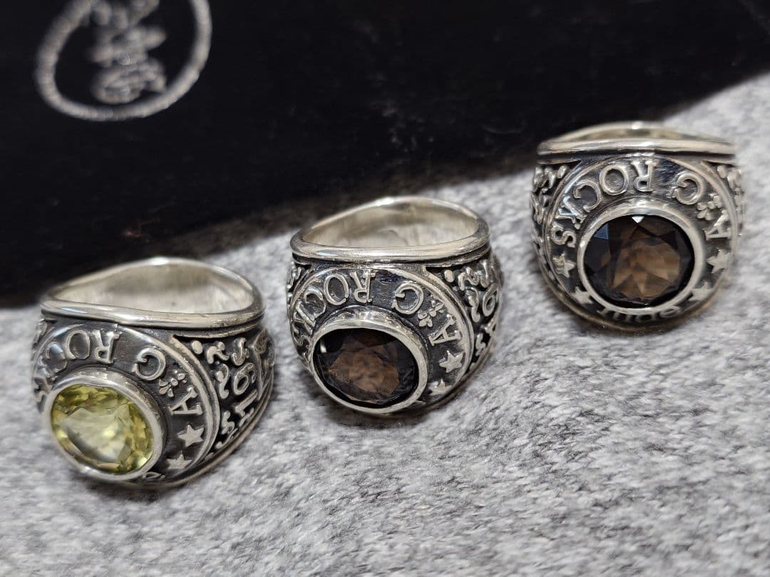 A＆G リング 3個セット１５号と２２号 デットストック品