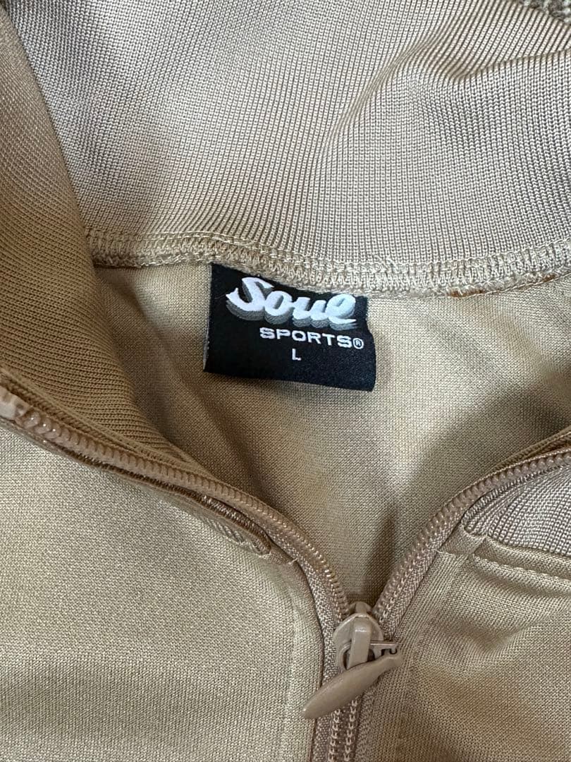 スターダム　セットアップ　ジャージ　ベージュブラウン　Ｌサイズ