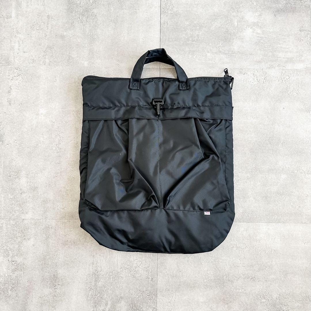 FLYING CIRCLE BAGS USA製 ブラック 黒 ヘルメットバッグ
