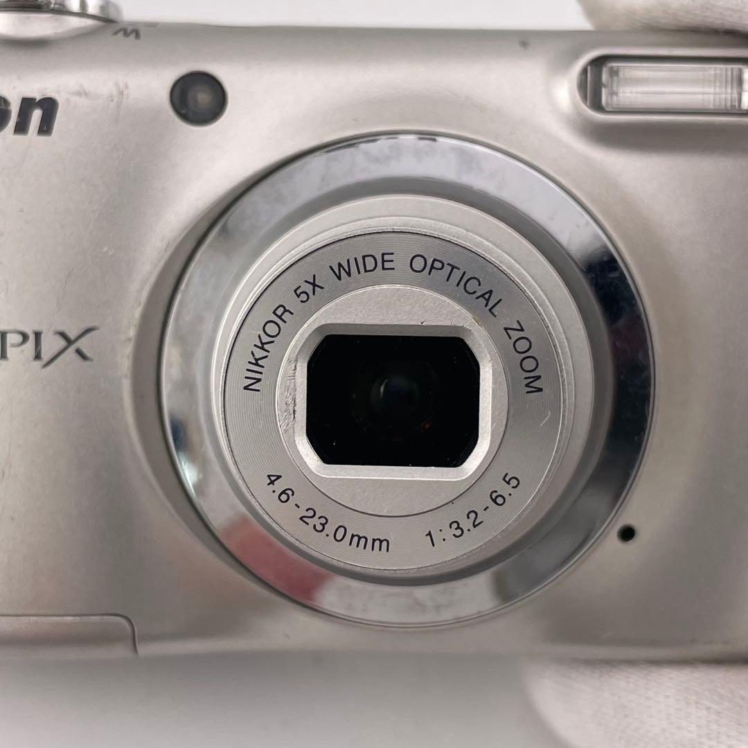 追加有り⭕️乾電池式【動作確認済】Nikon COOLPIX A10　シルバー