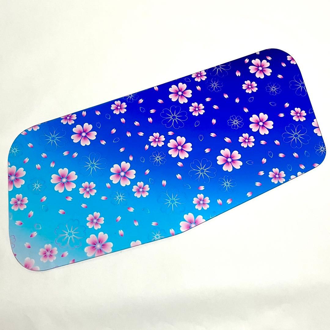 ✨三菱フソウ✨スーパーグレート✨安全窓✨両面桜柄✨スケルトン✨