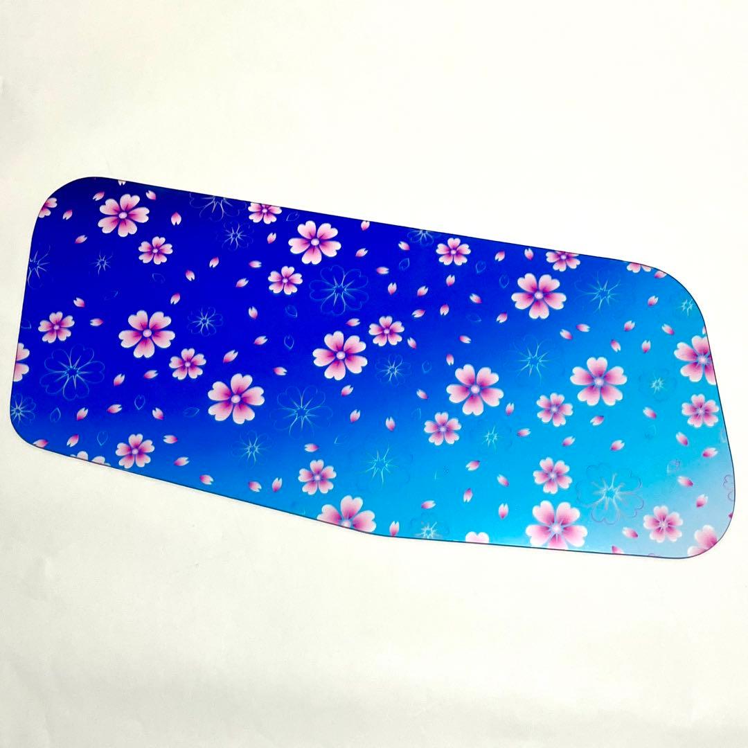 ✨三菱フソウ✨スーパーグレート✨安全窓✨両面桜柄✨スケルトン✨