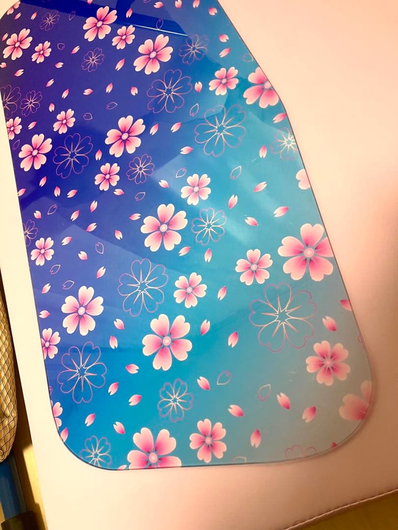 ✨三菱フソウ✨スーパーグレート✨安全窓✨両面桜柄✨スケルトン✨