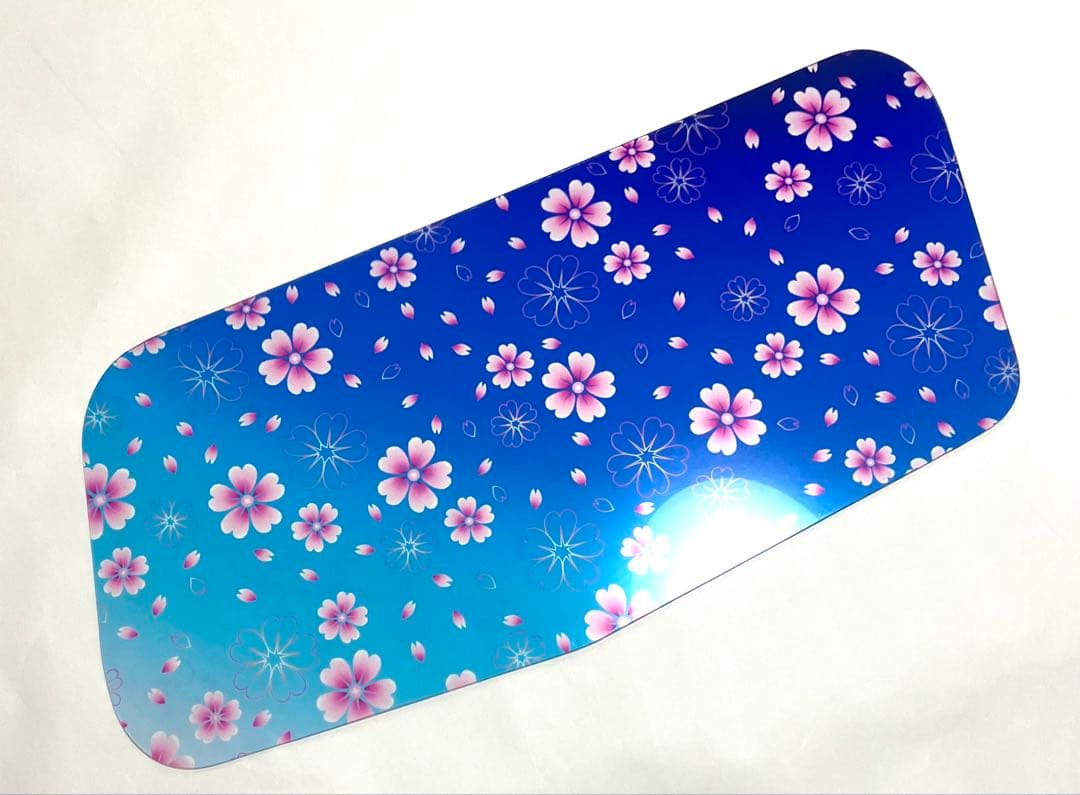 ✨三菱フソウ✨スーパーグレート✨安全窓✨両面桜柄✨スケルトン✨