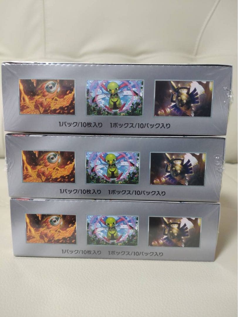 ポケモンカード　テラスタルフェスex 3box シュリンク付き