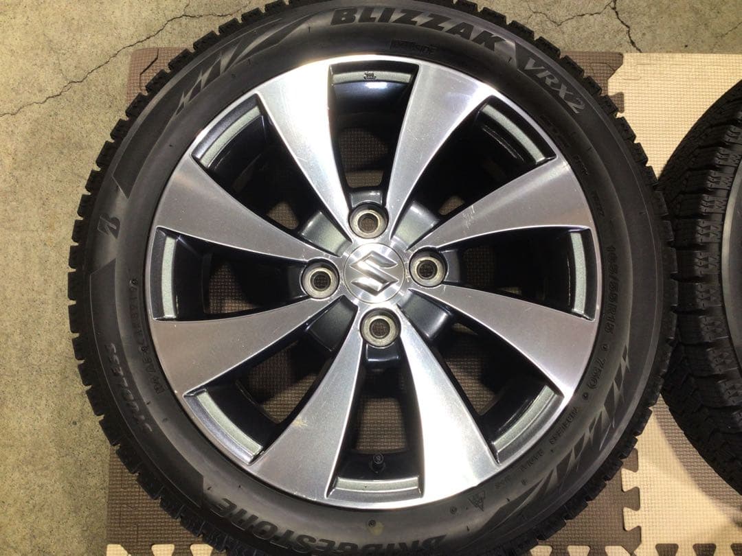 激安 スズキ 純正 165/55R15 VRX2 スタッドレス 4本 送料込み