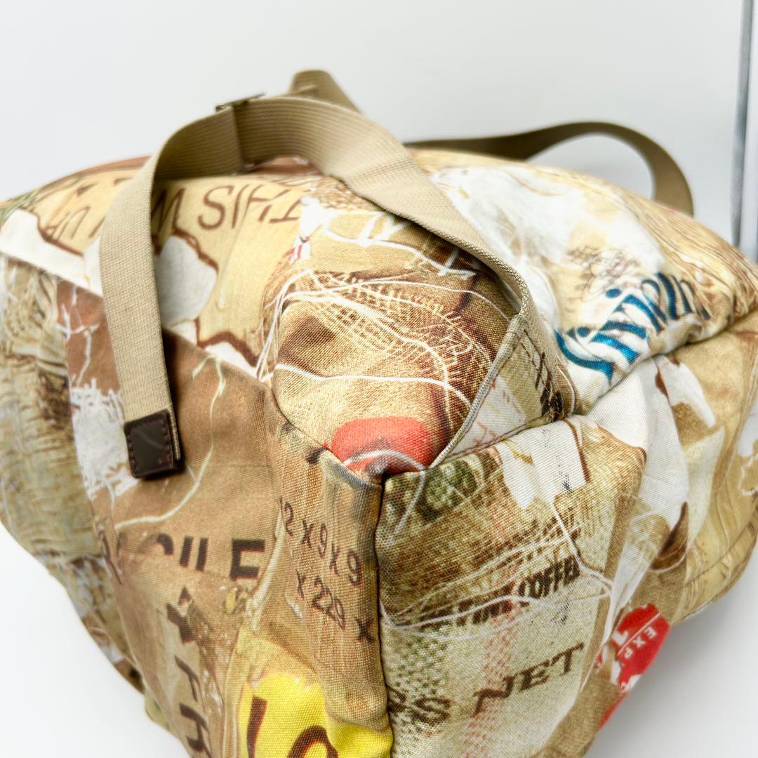 ヴィヴィアンウエストウッド オーブ キャンバス 総柄 レザー リュック