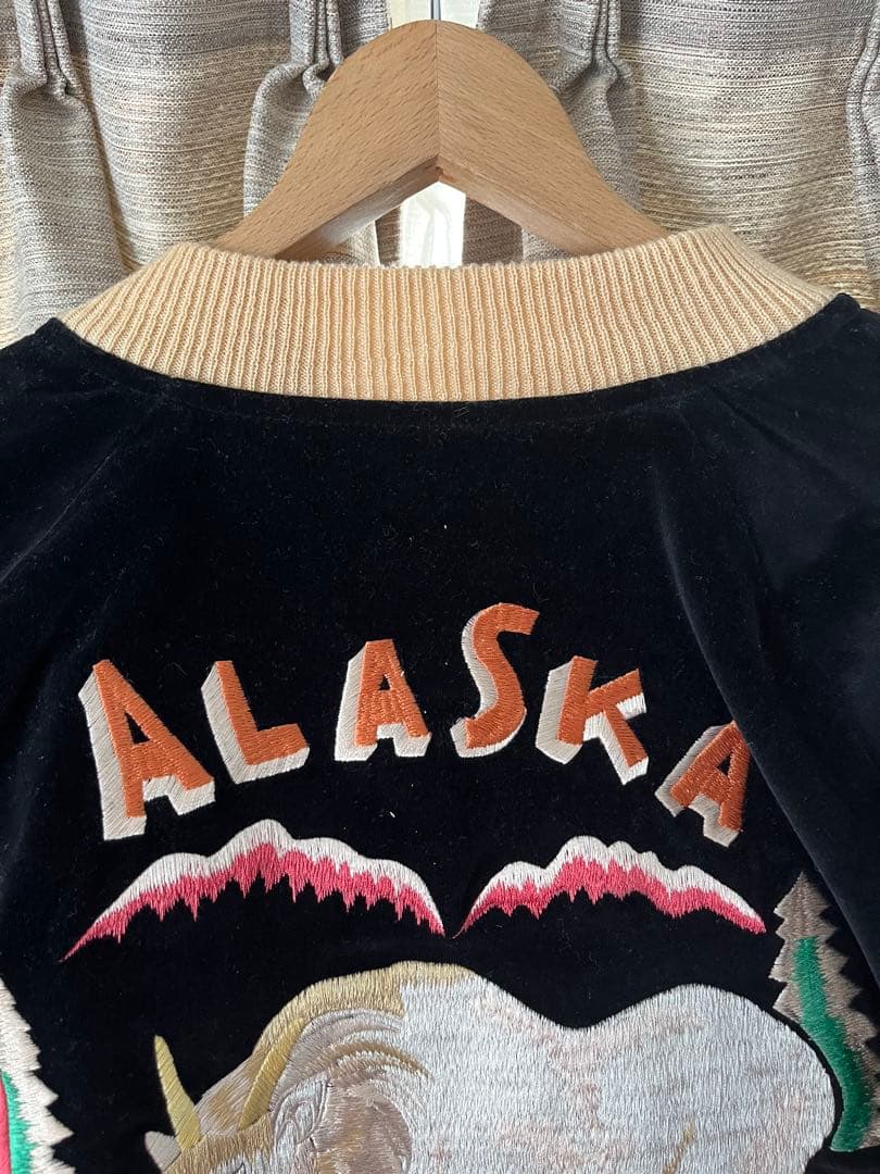 ピ*ン様 テーラー東洋　スカジャン　別珍　アラスカ　M18279 M品番 リバー