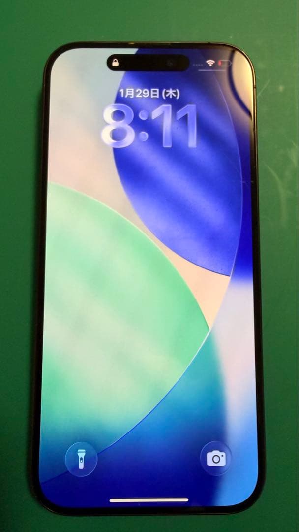 【正常品】iPhone 15 Pro 純正パネル ディスプレイ 取り外し品