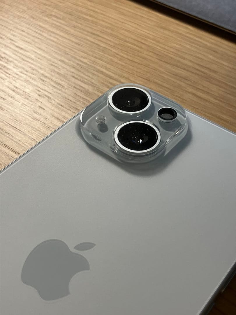 【超美品・ガラスカバー付属】 iPhone15 128GB ブルー SIMフリー