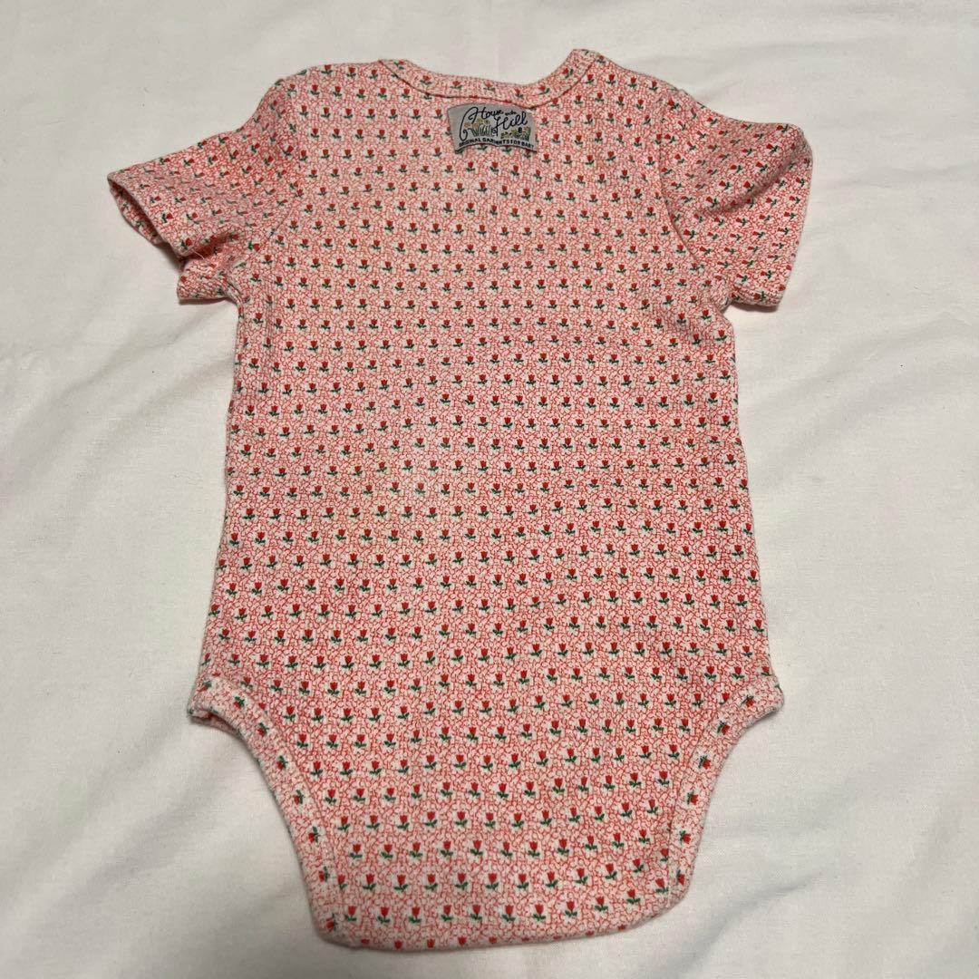 house on the hill ロンパース　ボンネット　セット