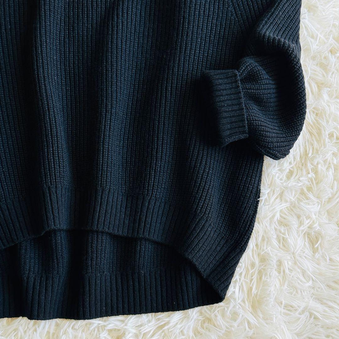 【未使用級】ドゥーズィエムクラス カシミヤ混OLBIAアゼプルオーバー