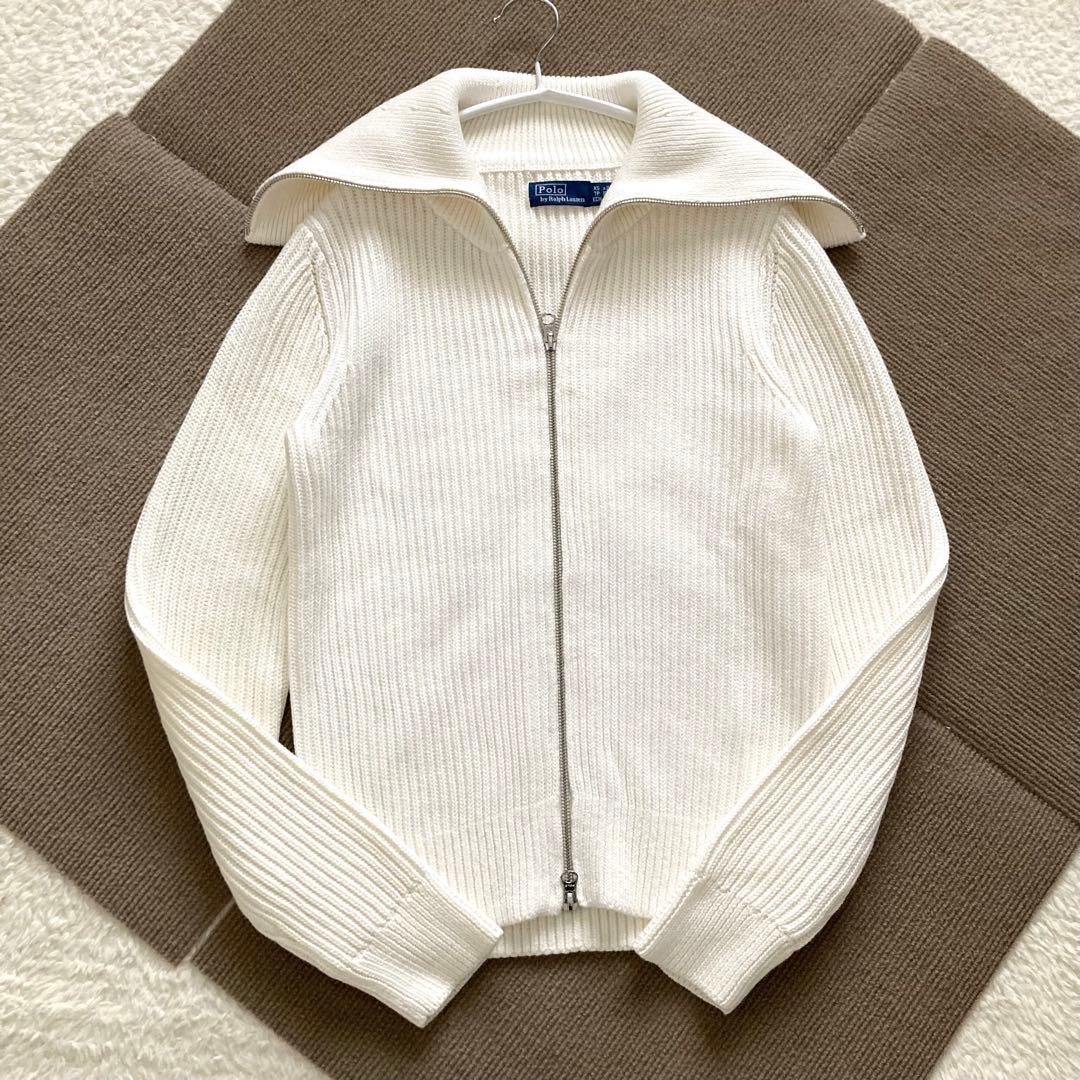 美品 2024年製 ポロ ラルフローレン ドライバーズ ニット カーディガン