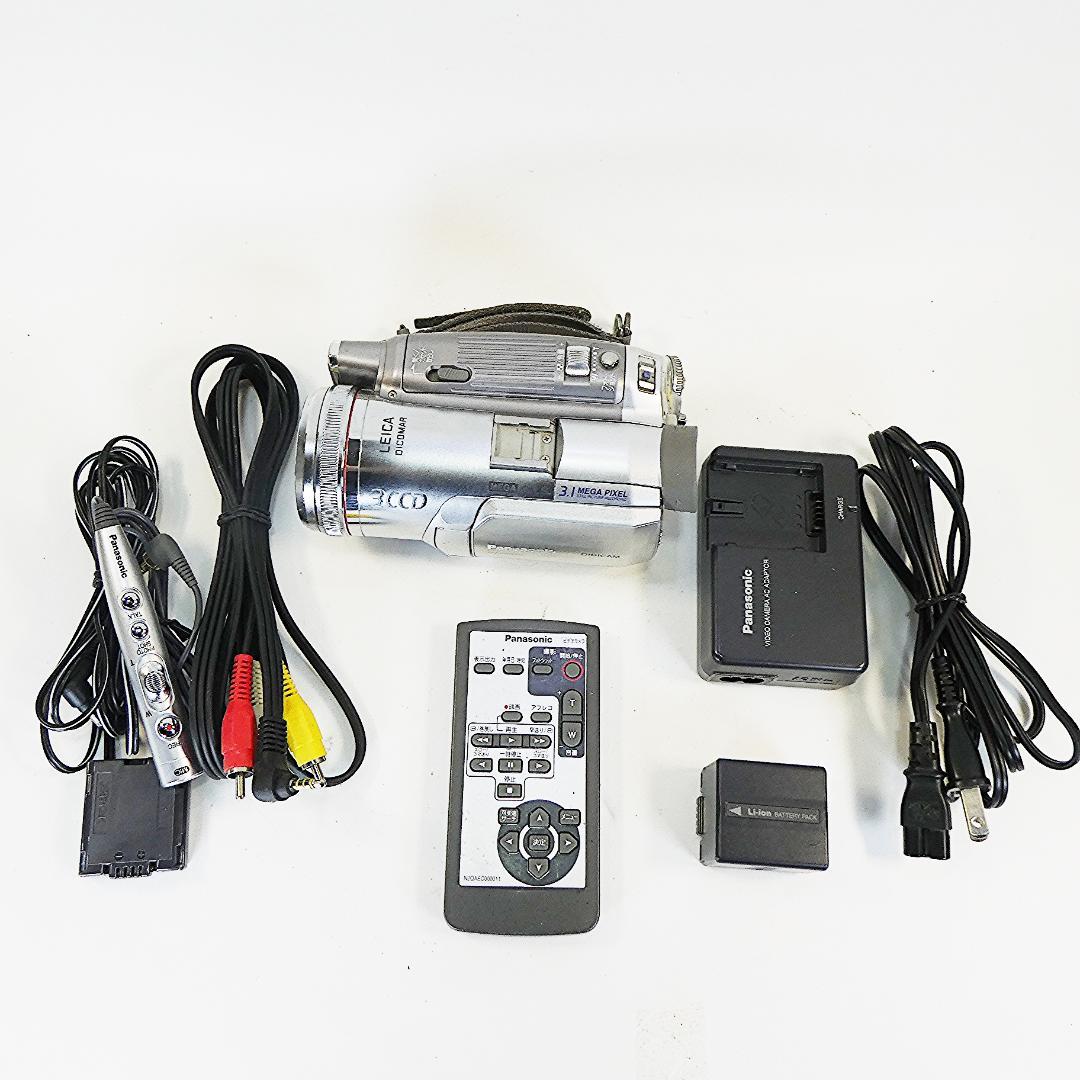 動作良好 パナソニック NV-GS250 MiniDVビデオカメラDVD化に最適