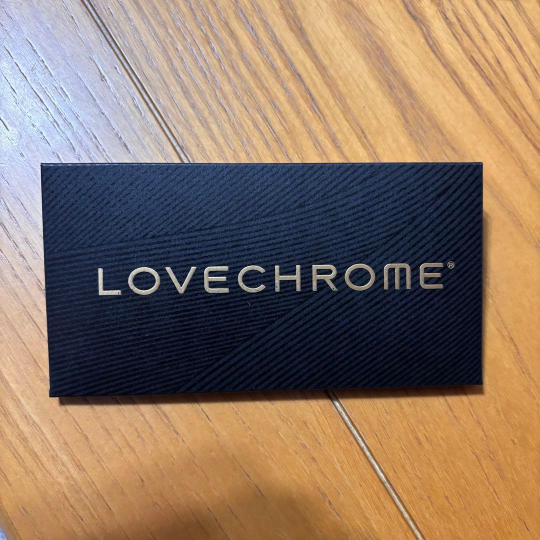 新品未使用品　LOVECHROME バングスコームゴールド ポーチ付きK24GP