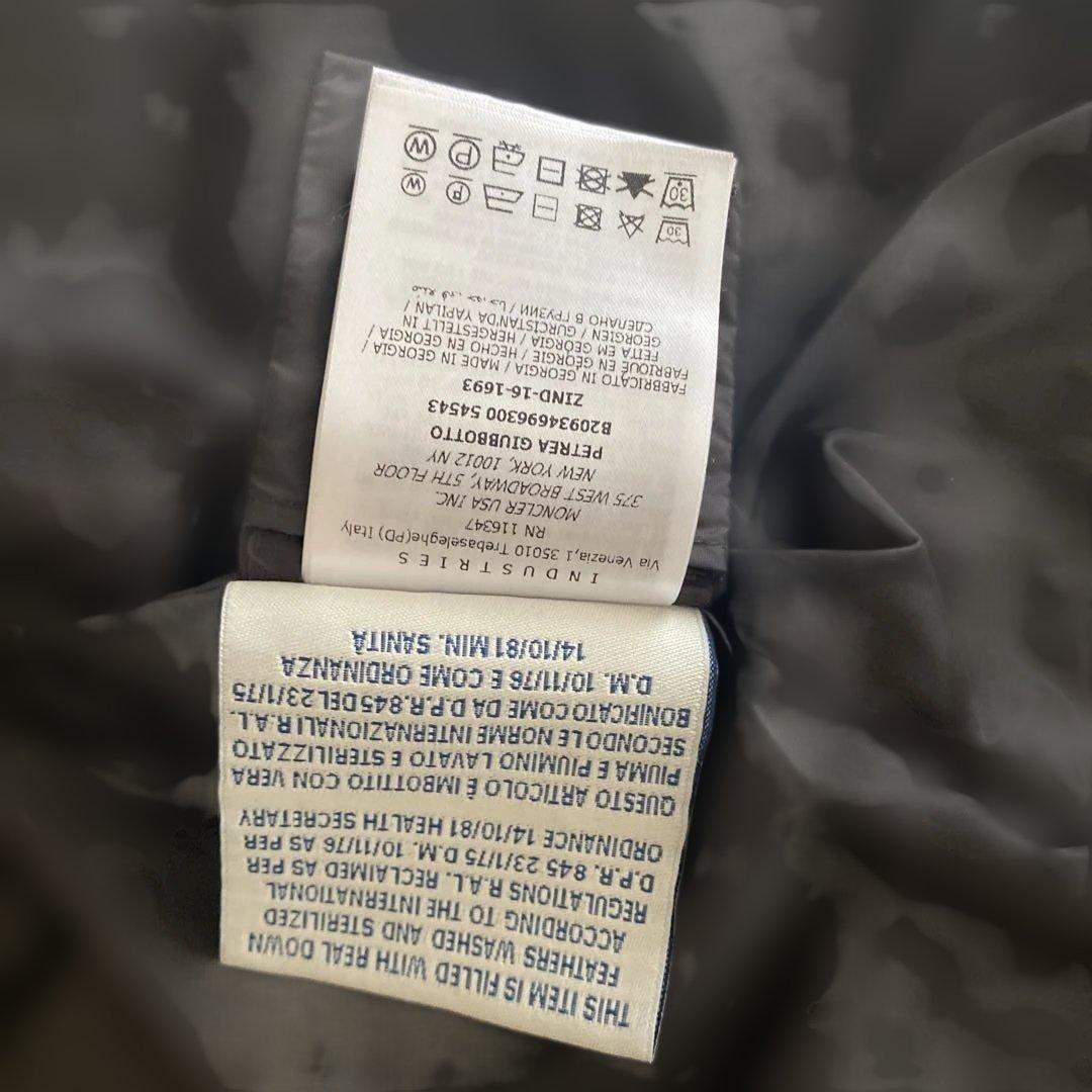 j*i様 モンクレール　サイズ0 グレー　美品