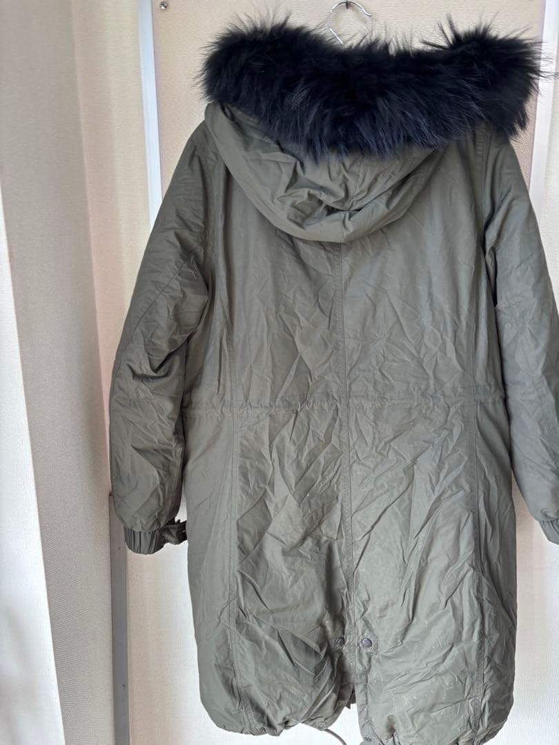 THE NORTH FACE ファー付きロングダウンジャケット