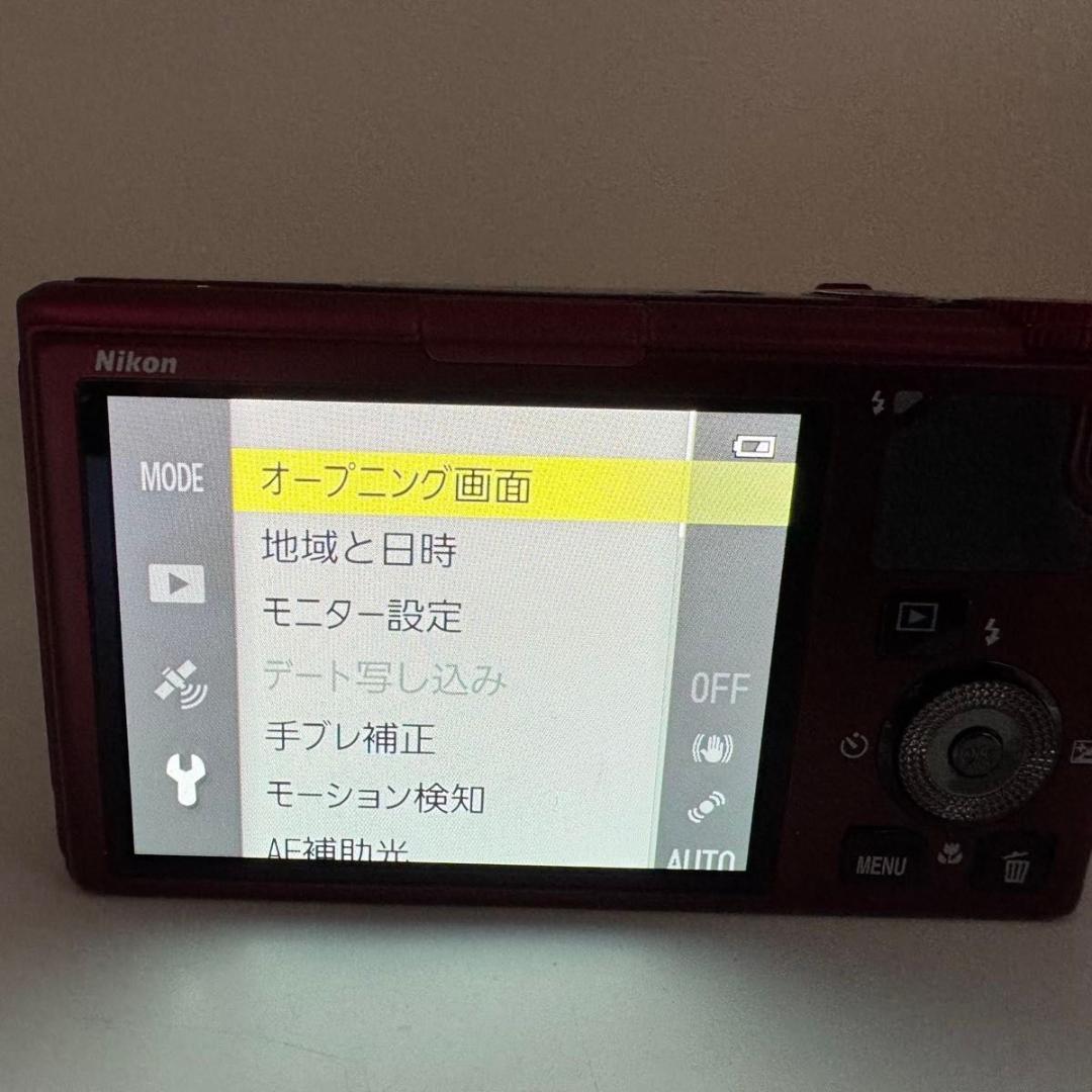 Nikon COOLPIX S9500 レッド コンパクトデジタルカメラ