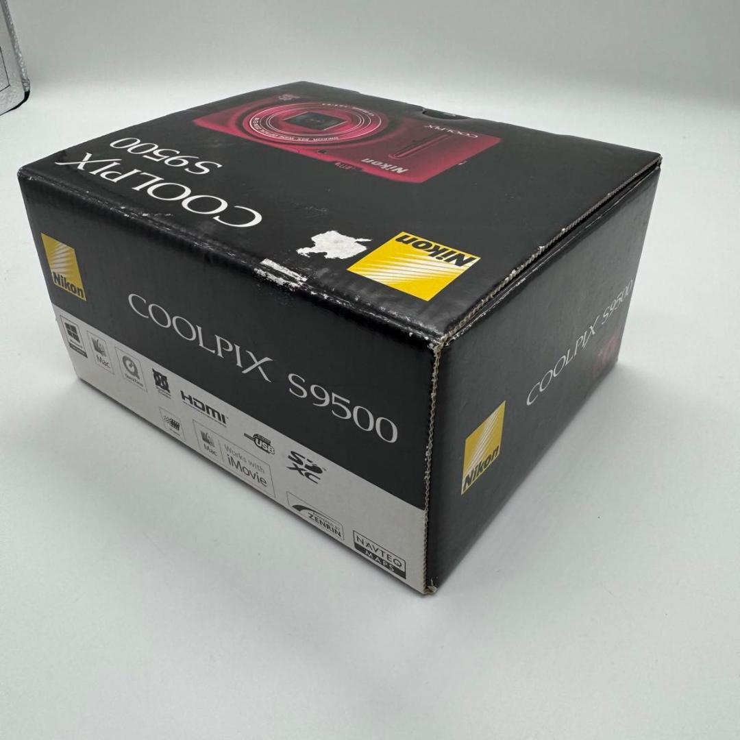 Nikon COOLPIX S9500 レッド コンパクトデジタルカメラ