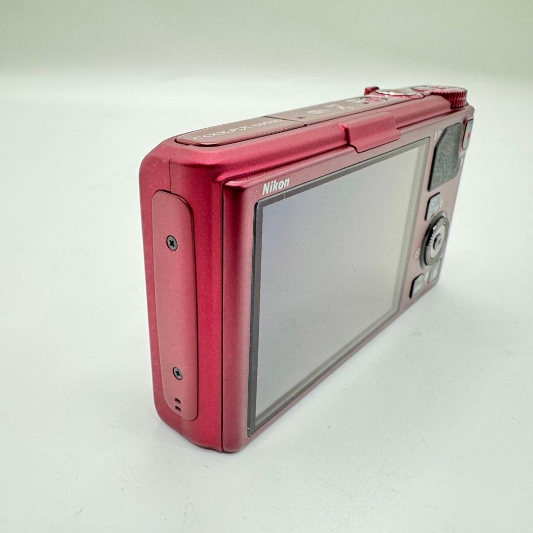 Nikon COOLPIX S9500 レッド コンパクトデジタルカメラ