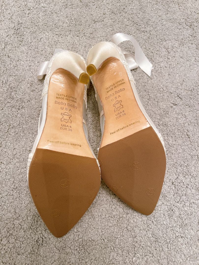 《裏張り済》Bella Belle shoes ベラベレ ウェディングシューズ