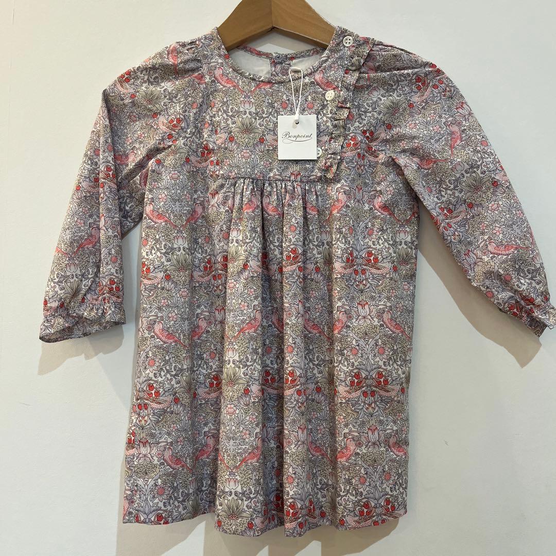 sale bonpoint リバティ　ワンピース　18mサイズ　新品未使用　専用