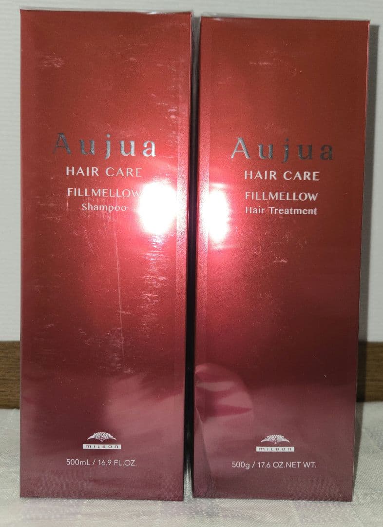 新品未使用　オージュア フィルメロウシャンプー500ml、トリートメント500g