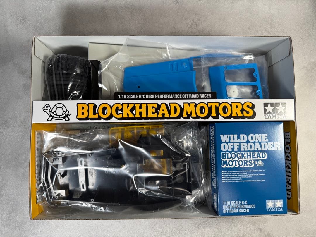 新品 1/10RC ワイルドワンオフローダー BLOCKHEAD MOTORS