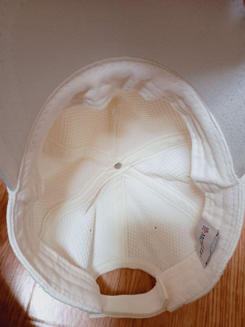 MONCLER キャップ 白 ホワイト モンクレール