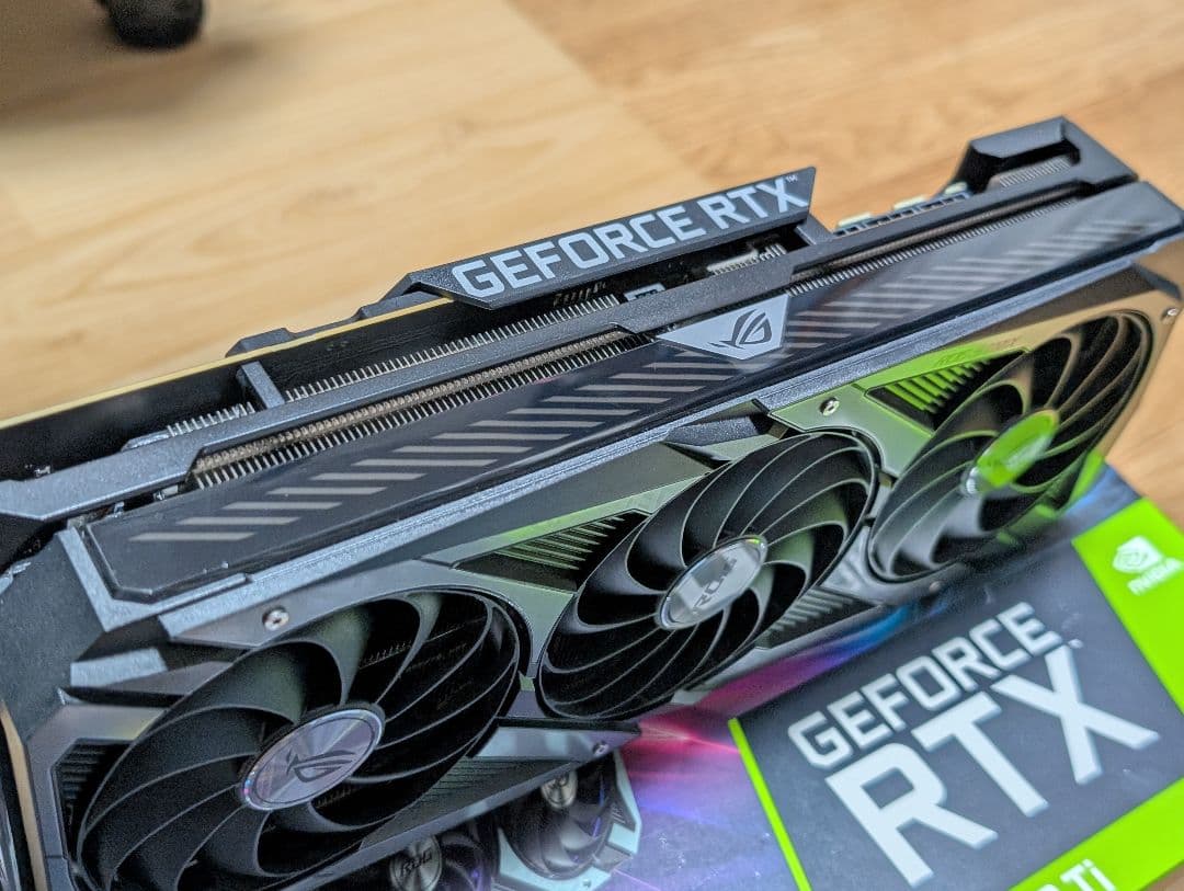 ASUS ROG RTX 3080Ti VRAM 12GB OCモデル