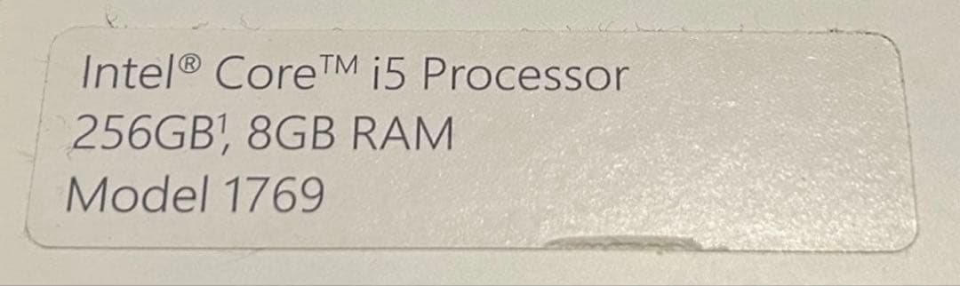 【ジャンク品】Microsoft Surface Laptop