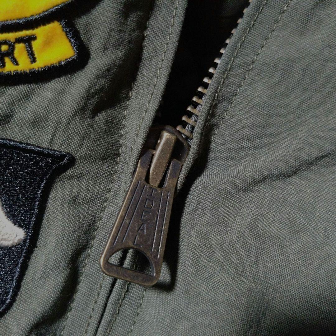 ★VANJAC　ヴァンヂャケット　エンブロイダリーMA-1／中綿入り／フルデコ★