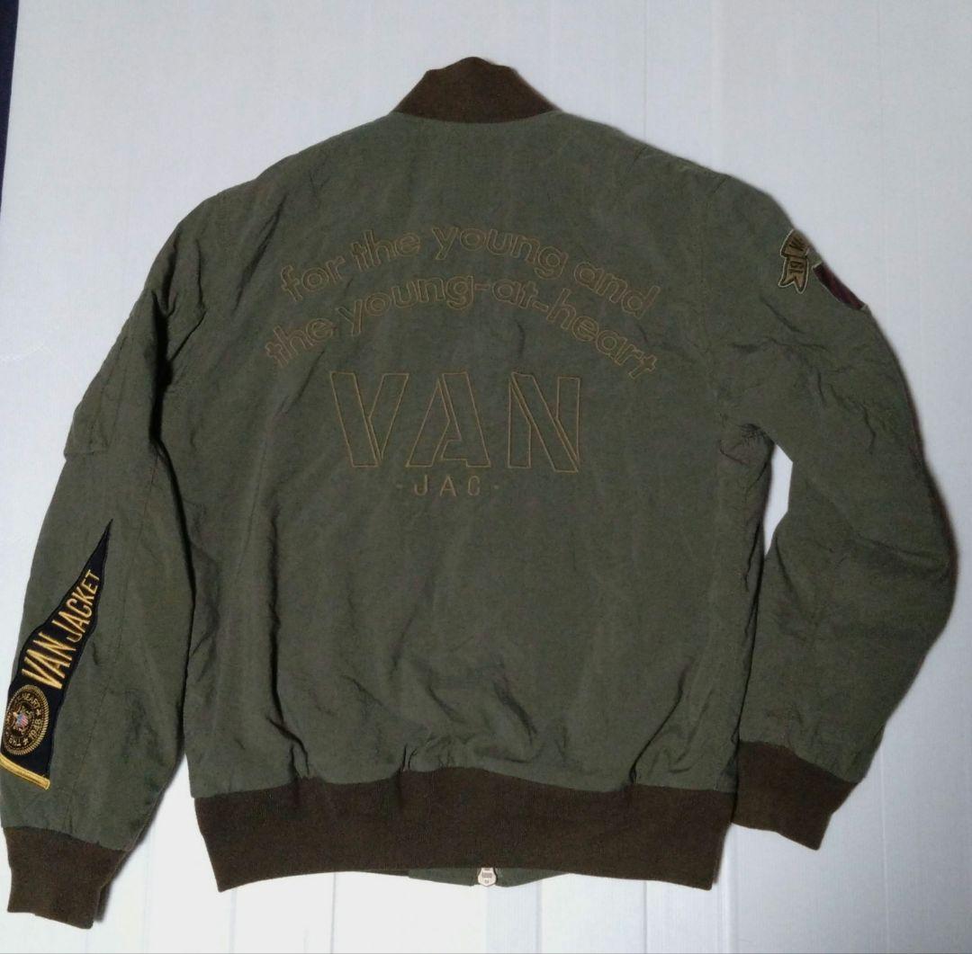 ★VANJAC　ヴァンヂャケット　エンブロイダリーMA-1／中綿入り／フルデコ★