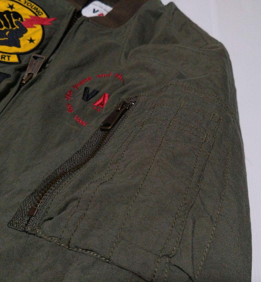 ★VANJAC　ヴァンヂャケット　エンブロイダリーMA-1／中綿入り／フルデコ★