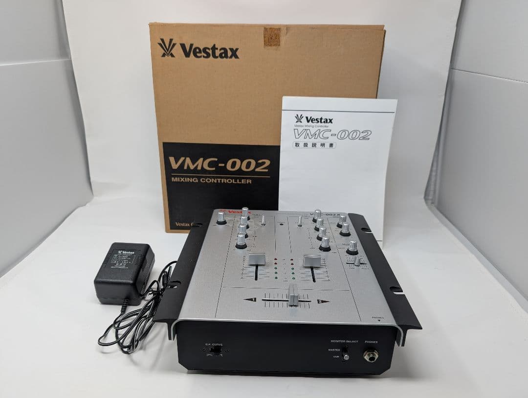 Vestax VMC-002XL DJミキサー 元箱あり リスニング使用のみ美品