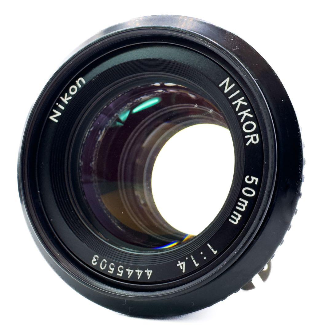 ABランク 完動品✨ Nikon FE Black 50mmセット 1ヶ月保証付