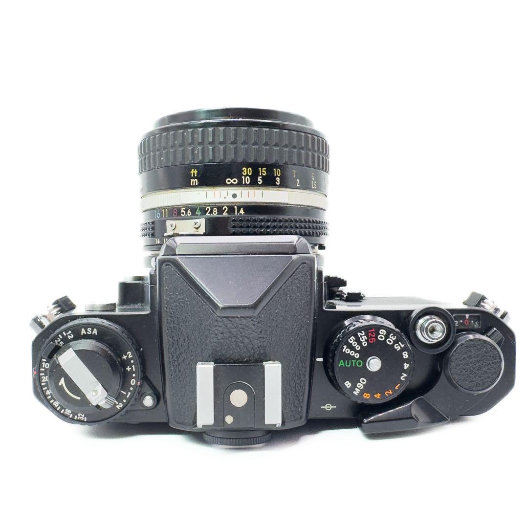 ABランク 完動品✨ Nikon FE Black 50mmセット 1ヶ月保証付