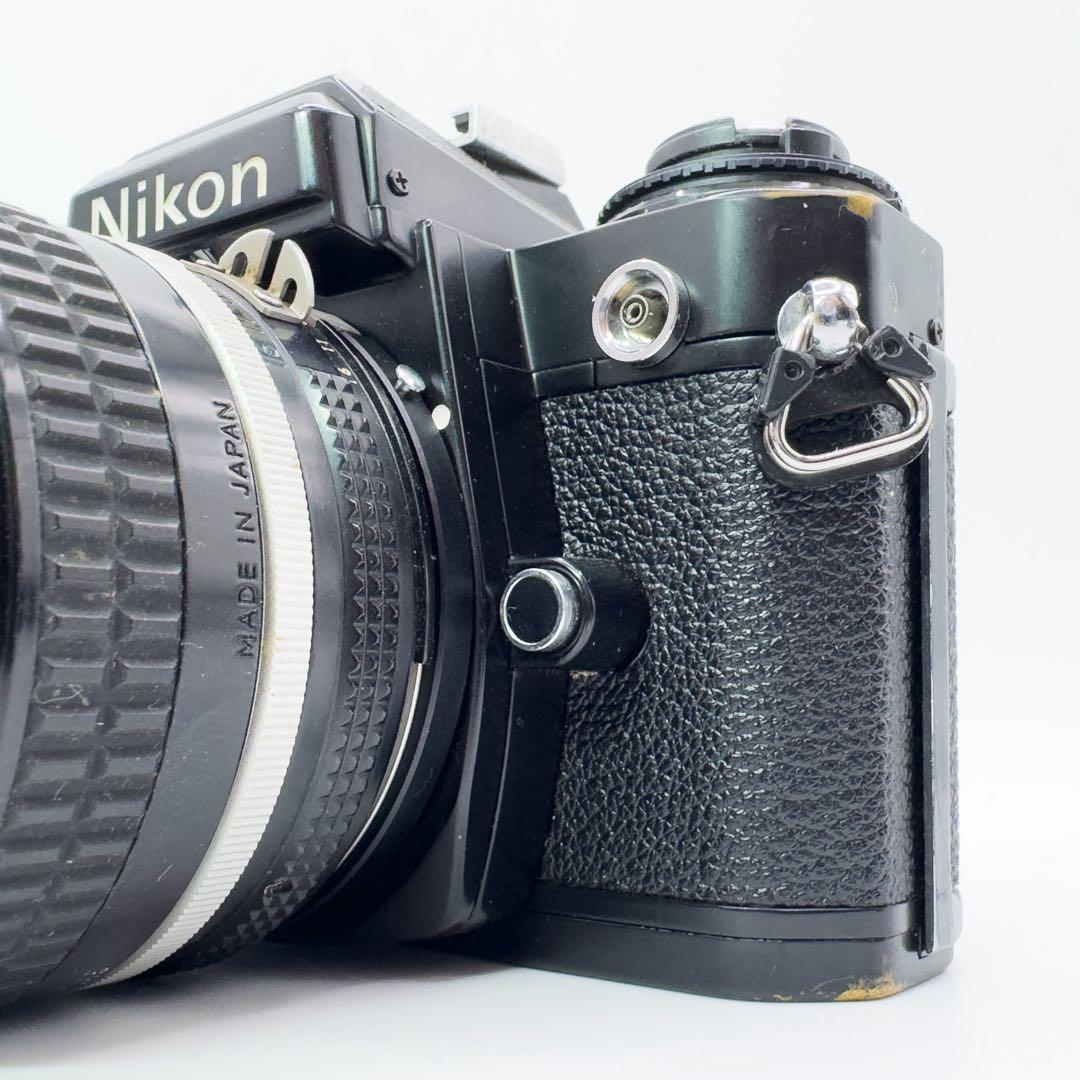 ABランク 完動品✨ Nikon FE Black 50mmセット 1ヶ月保証付